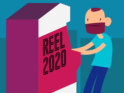 Reel 2020 after effects animation demo illustration pixel art reel