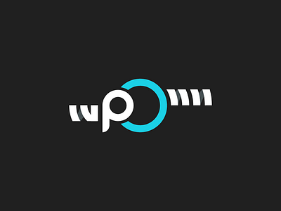 wpOnn Logo design flat icon logo ui vector web