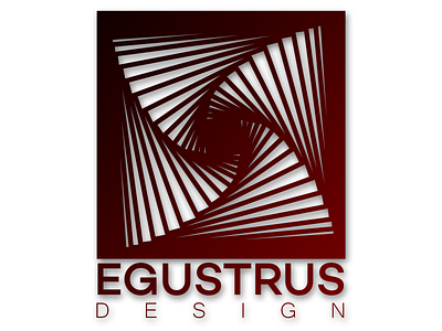 Egustrus Architecture branding design flat illustration logo minimal vector