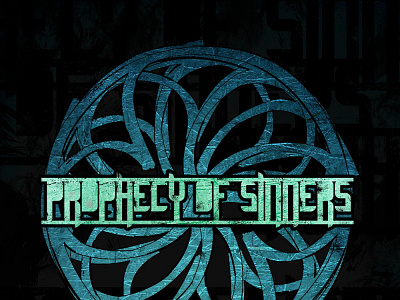 Final Logo for Prophecy Of Sinners! artwork cover art illustration logo music typography