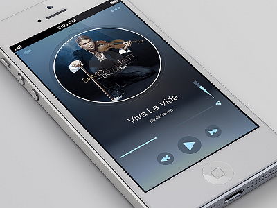 Music Play for iPhone 5 size