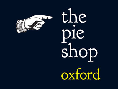 The Pie Shop Oxford logo branding design logo