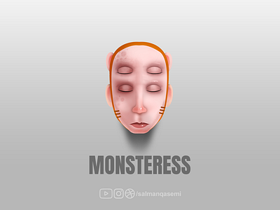 Monsteress! monster game art character