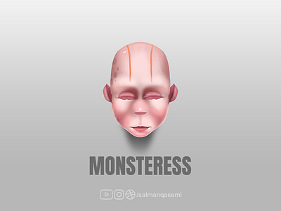 Monsteress game gameart art character