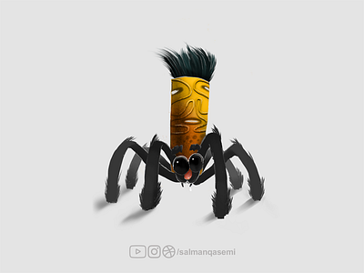 My concept spider character