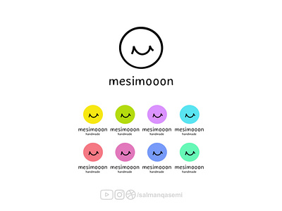 Mesimooon Logo - Happy Colors