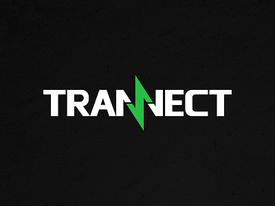 Transnect logo branding design electronic household icon logo logo design vector