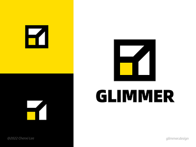 MY LOGO:GLIMMER branding design digital art graphic design logo