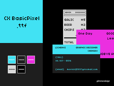 Pixel font cyberpunk design exercise fonts glyphs graphic design open source pixel ttf typeface