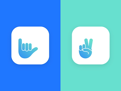 App Icon app icon clean creative design designer flat gradient icon ios icon logo material messaging app simple vector