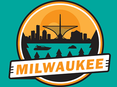Milwaukee Badge badge city citylife milwaukee milwaukee badge mke patch