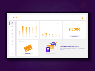 Finance Dashboard - Concept