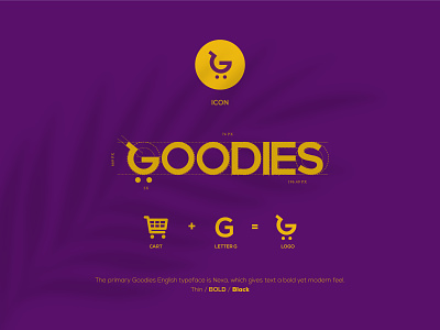 Goodies for a good life app logo brand identity branding fourart logo logo concept