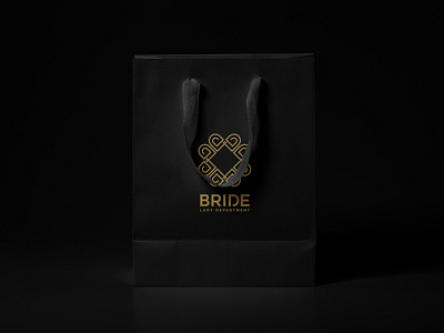 Bride Lady Department brand identity branding bride fourart logo logo design