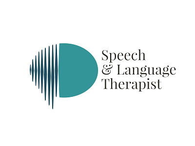 Speech Therapist design logo