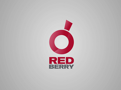 Red Berry design logo