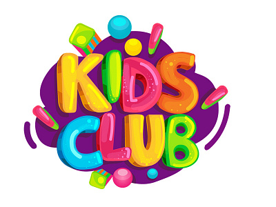 Kids Club Logo bamboo illustrator tablet wacom