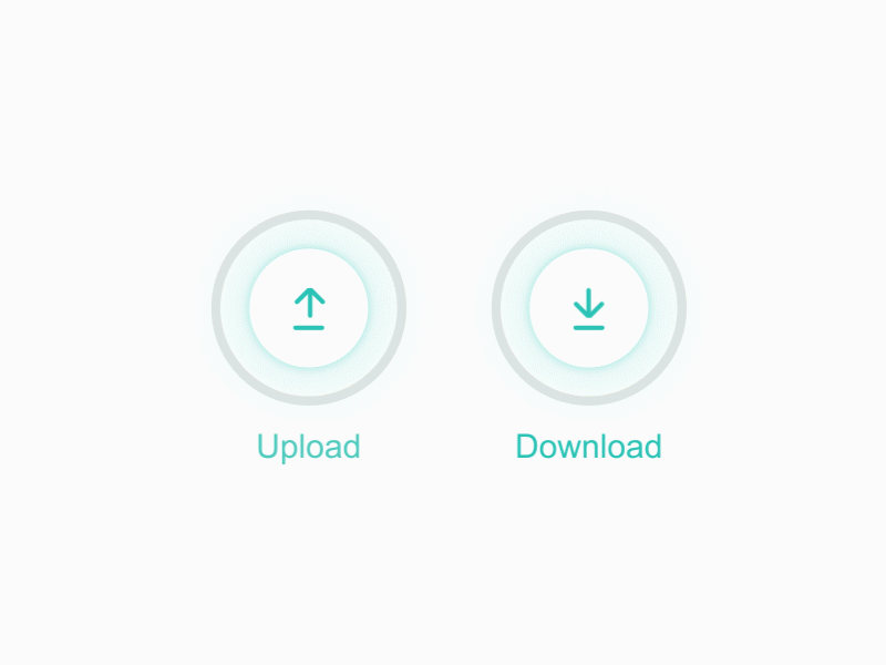 Up/Downloading progress animation app design ui