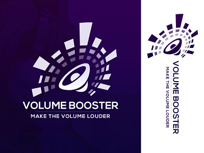 VolumeBooster app creativity design flat icon illustration logo design ui ux web