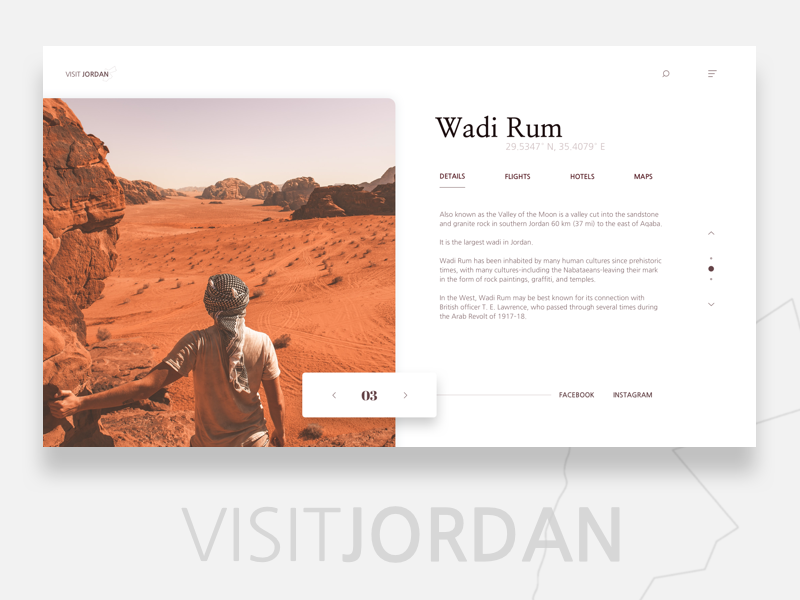 Visit Jordan - Wadi Rum by Saad on Dribbble