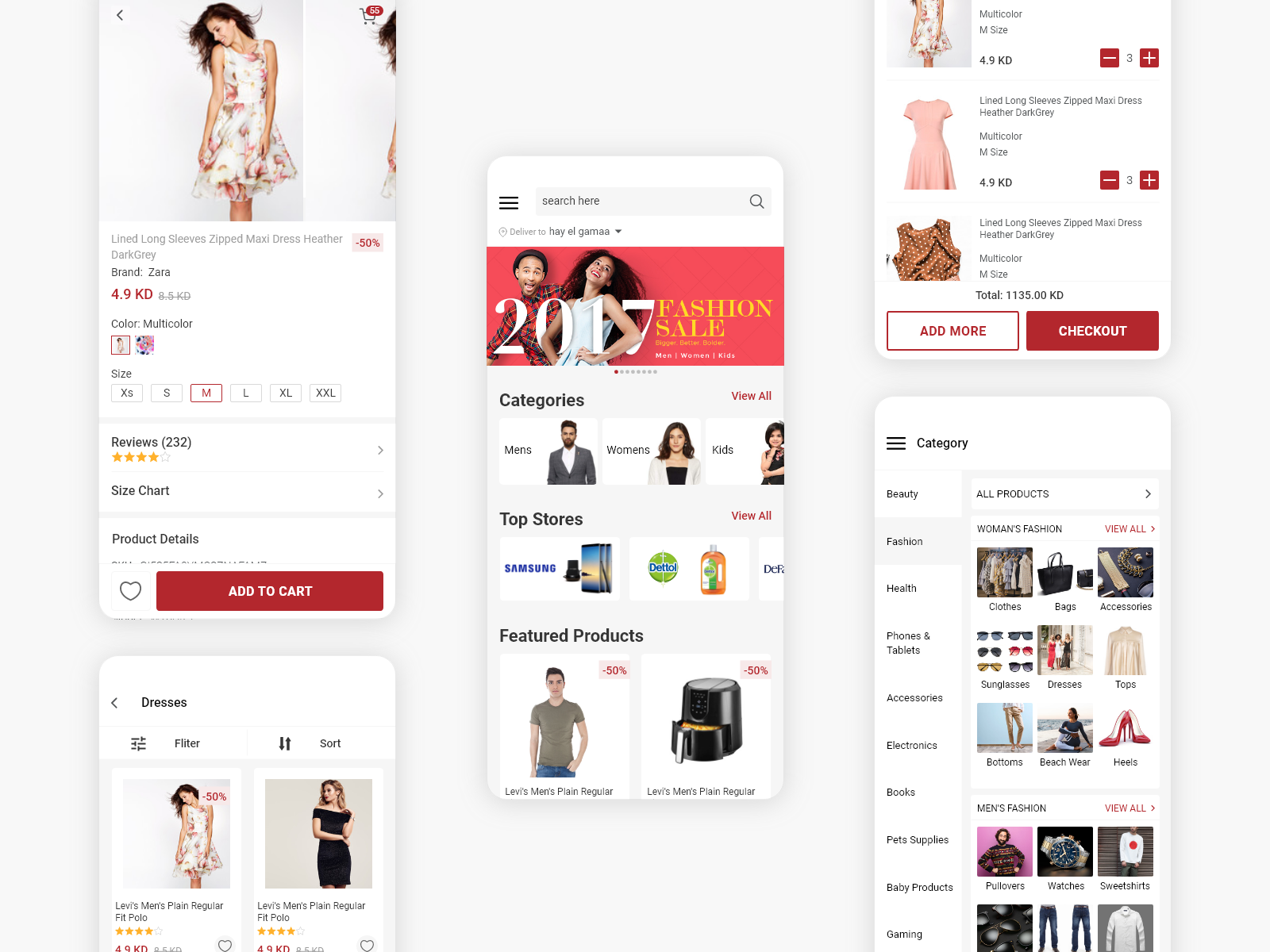 Ecommerce App by Duaa Mohamed on Dribbble