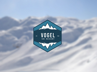 Vogel Ski Resort - Logo concept branding clean concept creative design logo redesign resort resort logo ski slovenia vector vogel