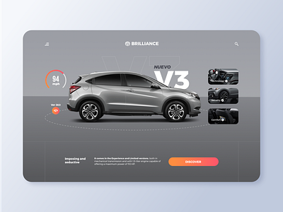 Car Shop Online - Web UI Design car design home web icon minimal minimalist ui ui design ux design web design webdesign