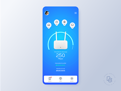 Network Status App Concept Design