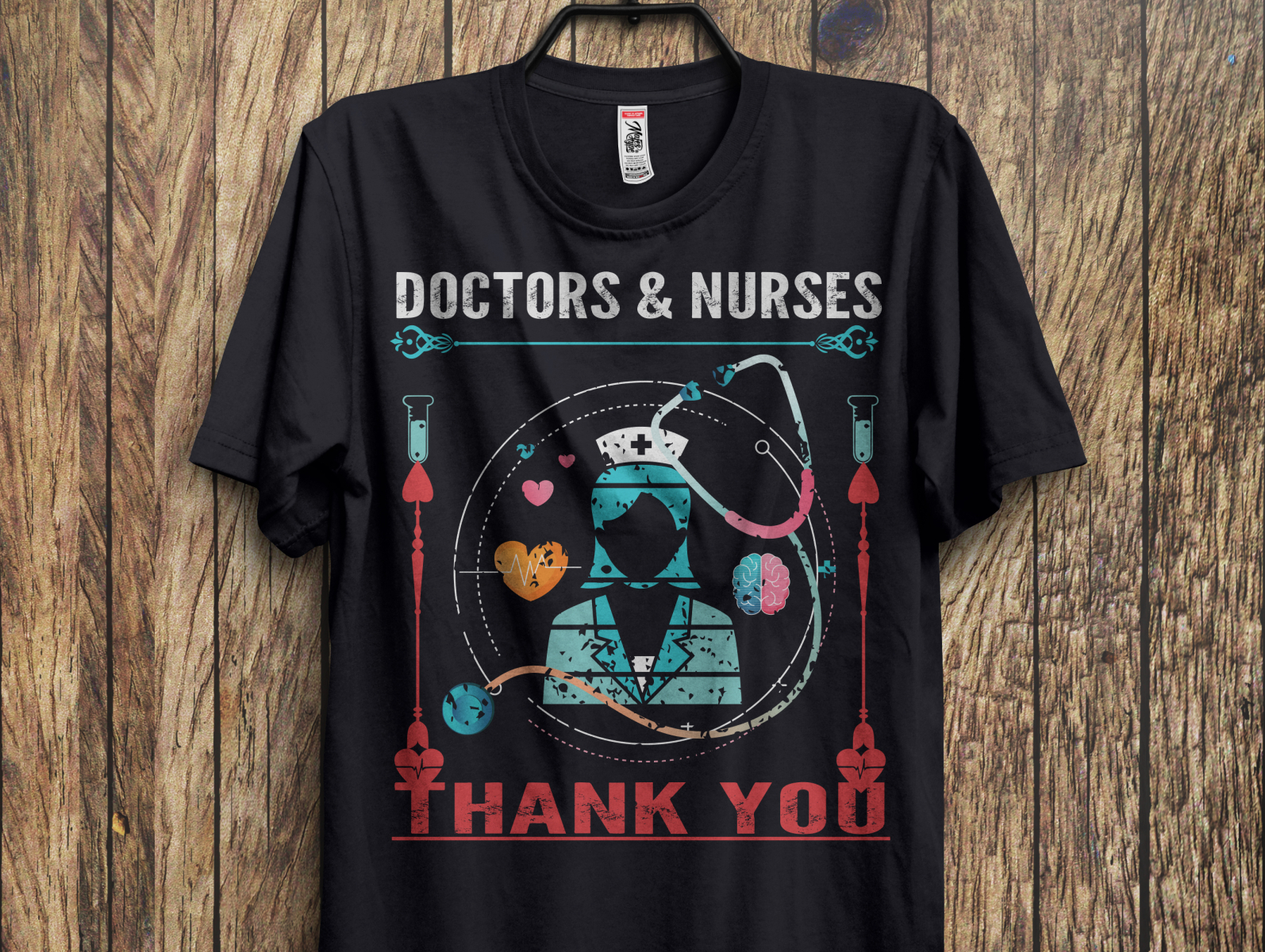 Nurse Tshirt designs themes templates and downloadable graphic