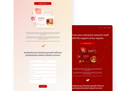 UI Design for Web Survey branding design homepage landing page ui user interface web design website