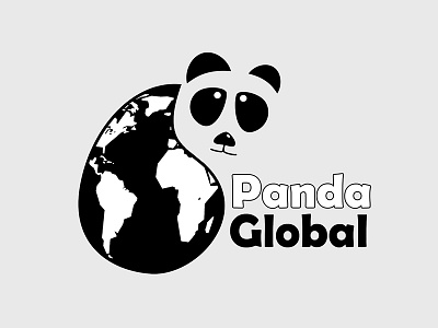 50 Daily Logo Challenge Day 3 - Panda Logo 3 challenge daily dailylogochallenge logo