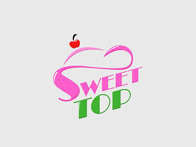 50 Daily Logo Challenge Day 18 - Cupcake Logo 18 challenge cupcake daily dailylogochallenge logo