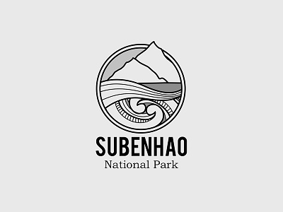 50 Daily Logo Challenge Day 20 - National Park