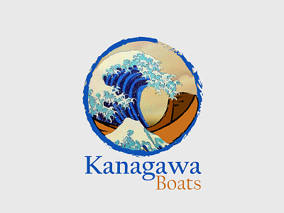 50 Daily Logo Challenge Day 23 - Boat 23 boat challenge daily dailylogochallenge japanese logo