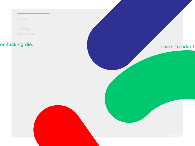 Good Fucking Design Advice colors design form gif simple