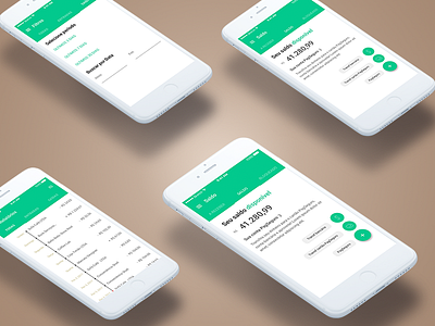 Mobile Finance app banking clean design finance interface ios mob mobile money ui ux