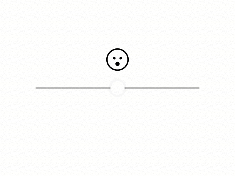 Scare rating slider concept animation ios iphone knob principle prototype rate scare slider ui