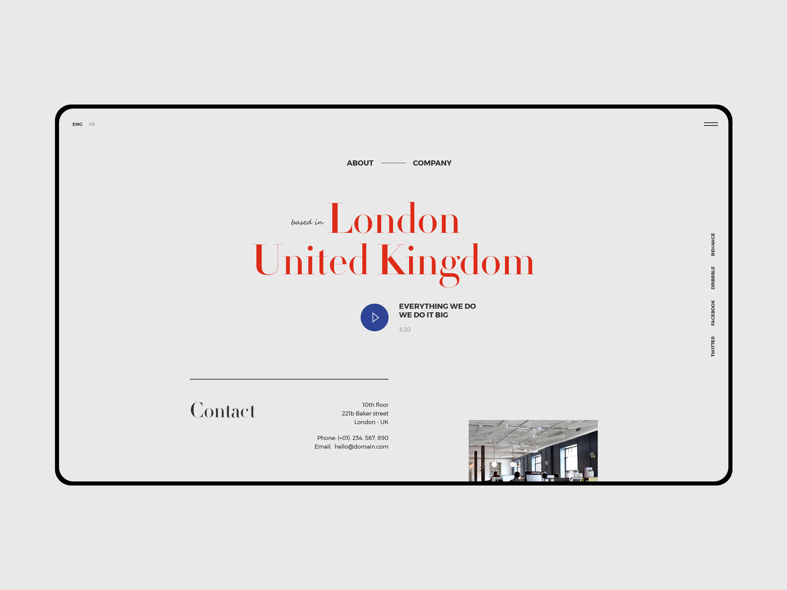 creative about us page template creative about us page template