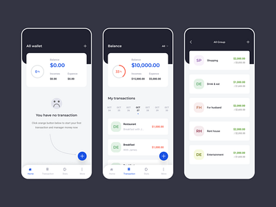 Money manager application