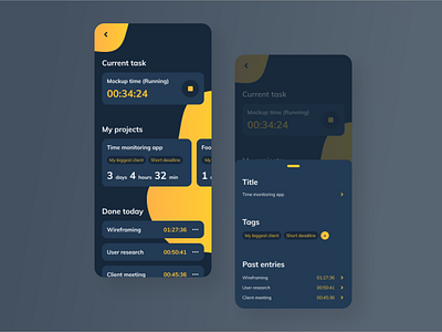 Time Tracker app