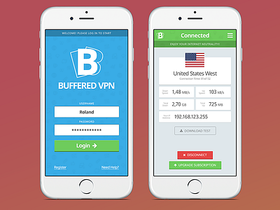 Buffered VPN App Design