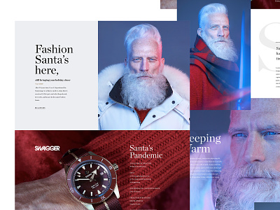 Fashion Santa for SWAGGER Magazine