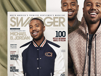 SWAGGER Magazine Michael B. Jordan Cover