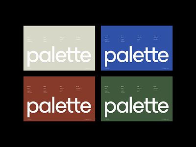 Palette clean design design ecommerce editorial fashion folio layout minimalist photo photographer portfolio ui web website
