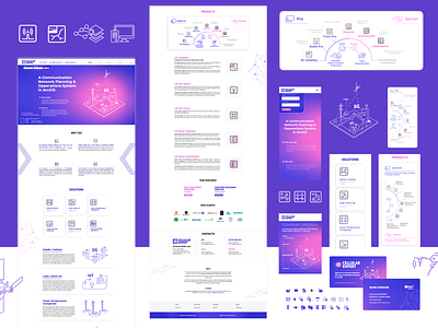 Cellular Expert - Logo | Web | Brand design | 5g branding colorful company profile digital 2d graphic design icons identity identity design logo logo design schemes design simple design ui website design