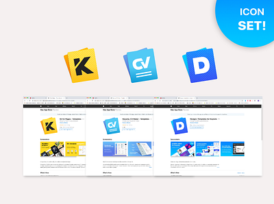 Proud - Icon set ^^ application design application icon application ui appstore graphic design icon design icon set