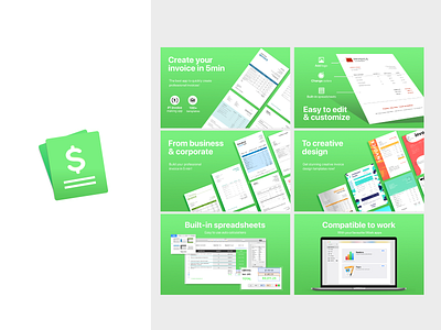 Invoice - Icon & Screenshot design