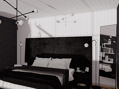 Bedroom 3d bedroom interior design visualisation