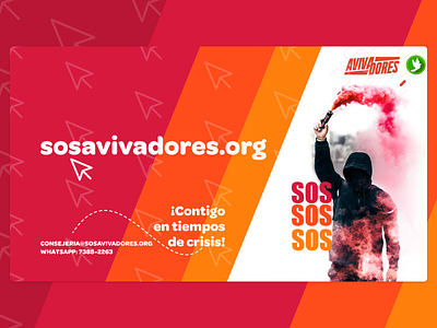 poster 16:9 for tv adobexd ads colofull consejeria forchurch help poster sos sosavivadores