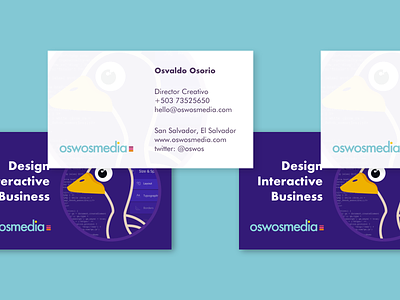 oswosmedia.com business card business business card design interactive oswosmedia